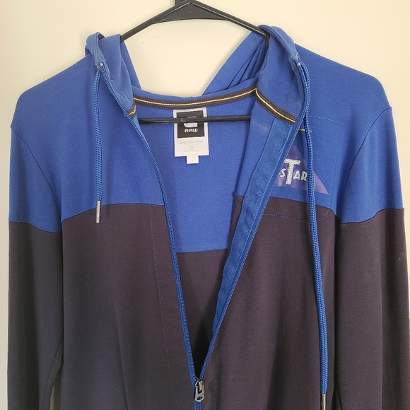 G-Star Light Zip Up Sweatshirt - 100% Cotton - Picture 3 of 7